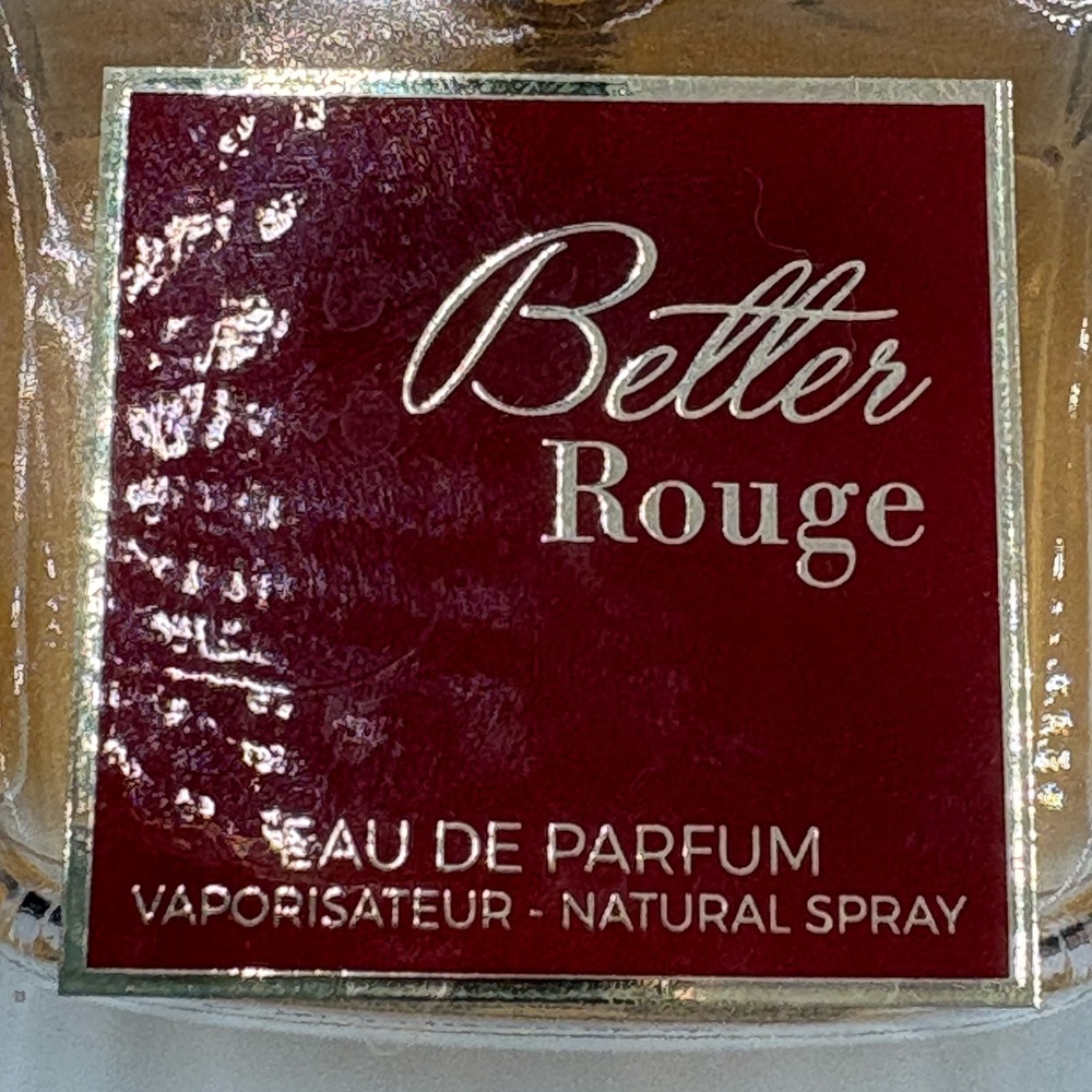 Better Rouge Eau de Parfum 3.4 oz Baccarat Rouge Inspired - Picture 2 of 7